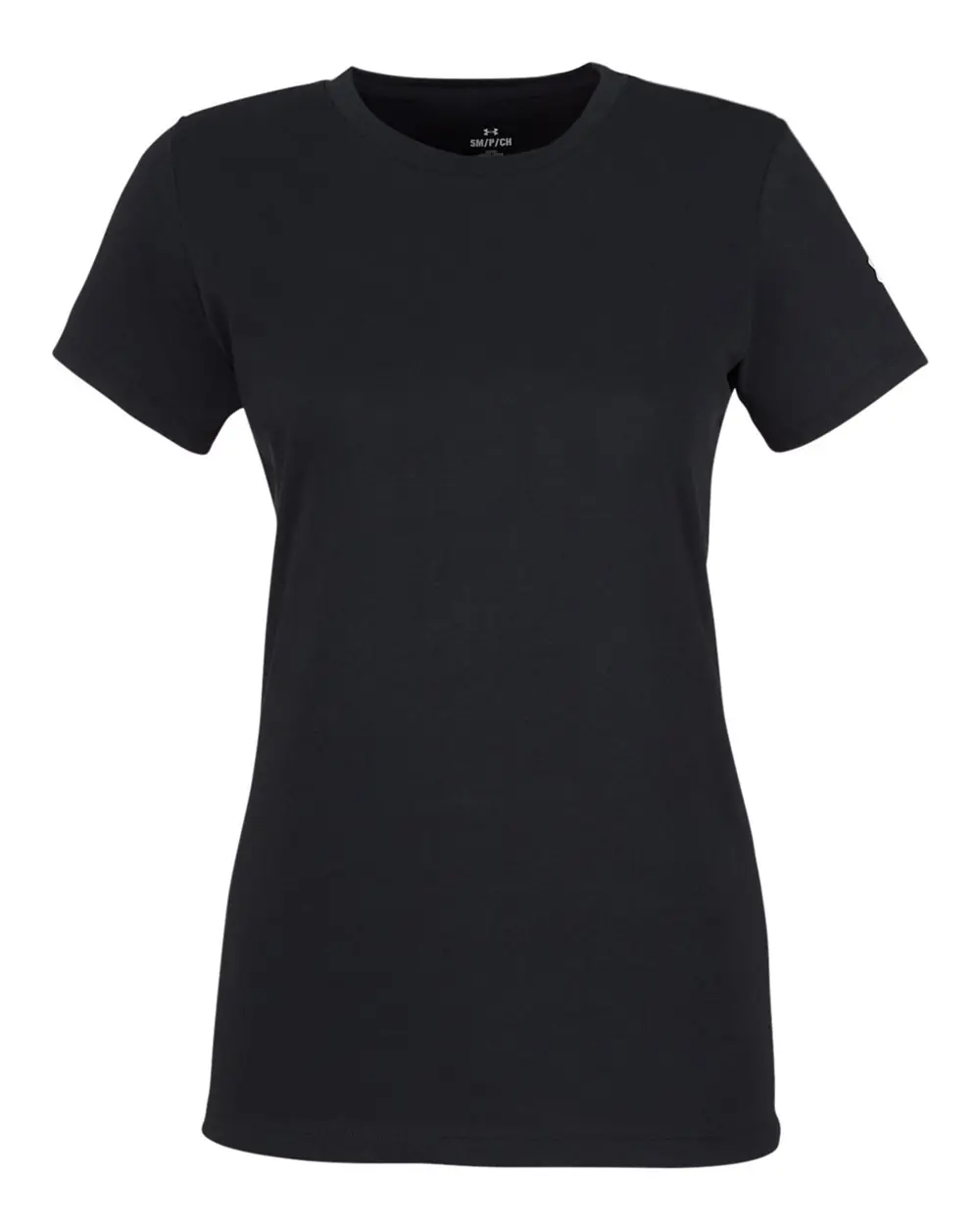 Under Armour Women's Athletic 2.0 T-Shirt in Black/ White