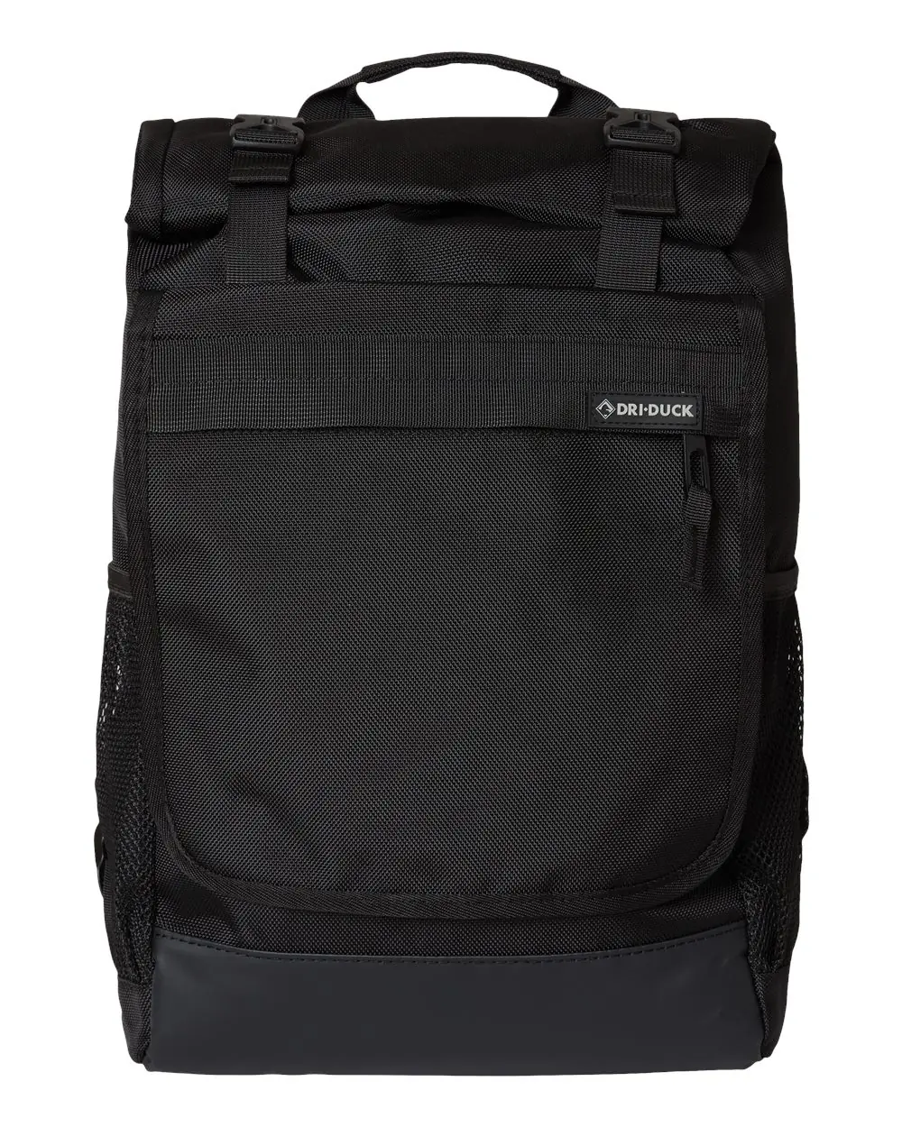 DRI DUCK Roll Top Backpack in Black