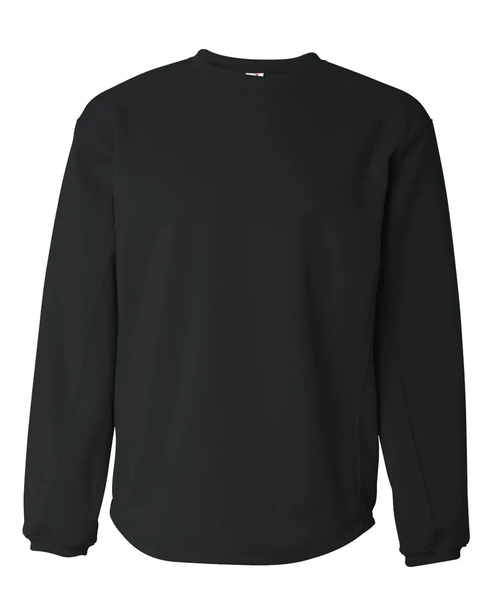 Badger Men's BT5 Performance Fleece Crewneck Sweatshirt in Black