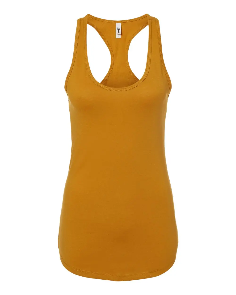 Next Level Apparel Women's Ideal Racerback Tank in Antique Gold