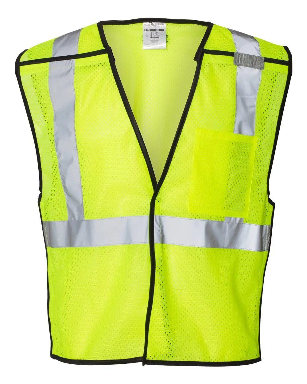 Kishigo Unisex One-Pocket Breakaway Vest in Lime