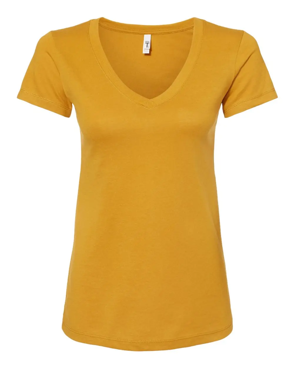 Next Level Apparel Women's Ideal V-Neck T-Shirt in Antique Gold