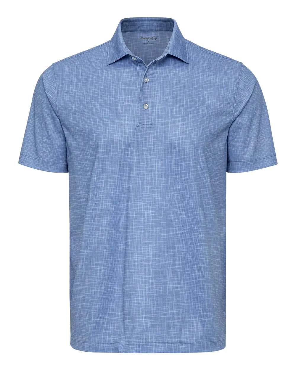 Paragon Men's Brunswick Performance Polo in Blue Sky