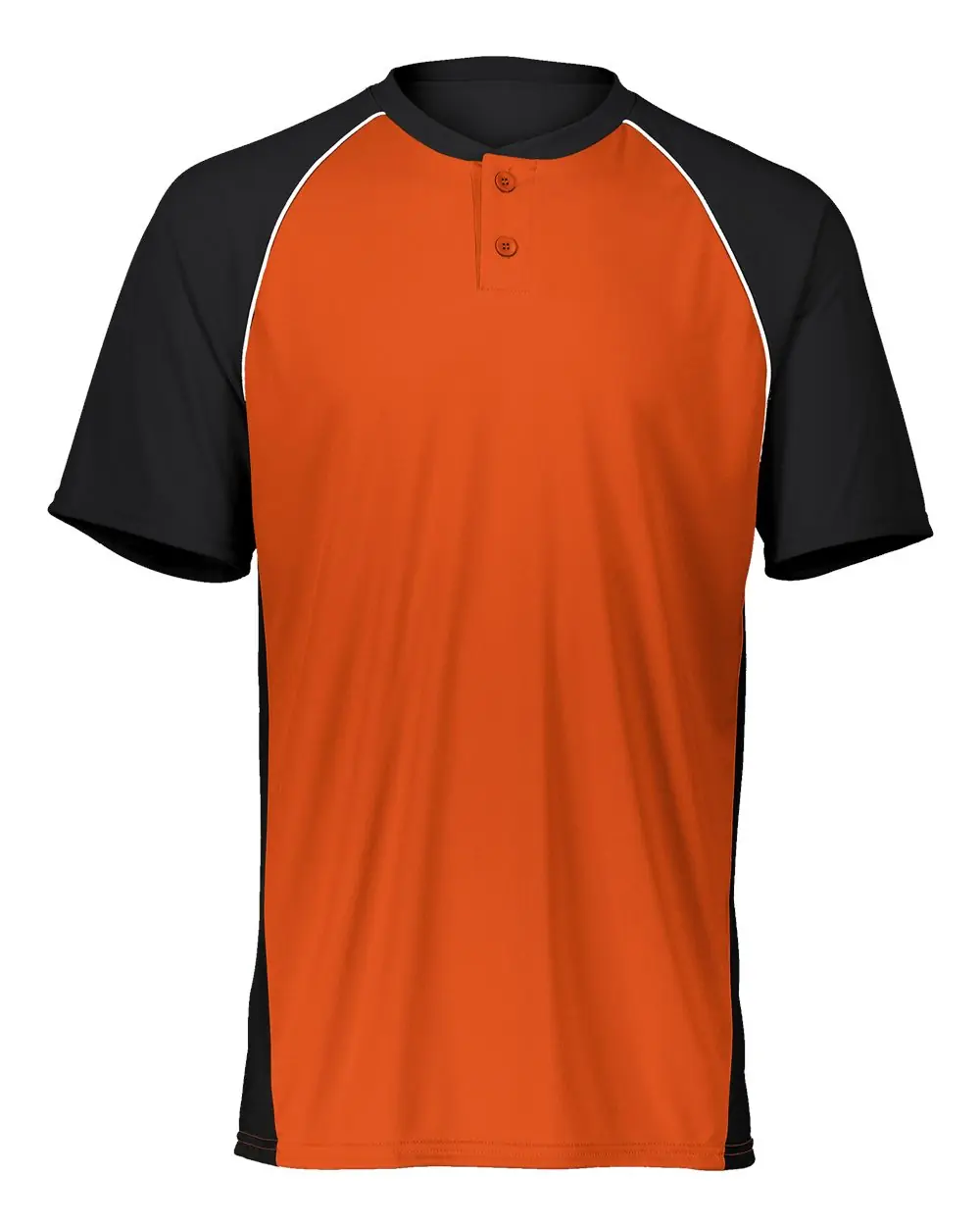 Augusta Sportswear Men's Limit Jersey in Black/ Orange/ White