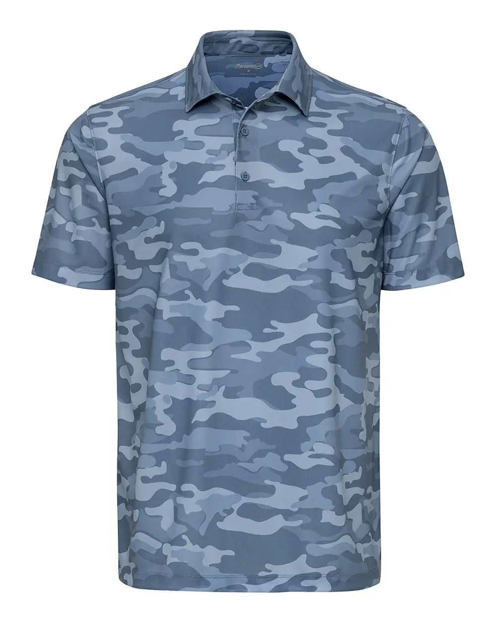 Paragon Men's Newport Camo Polo in Blue Camo