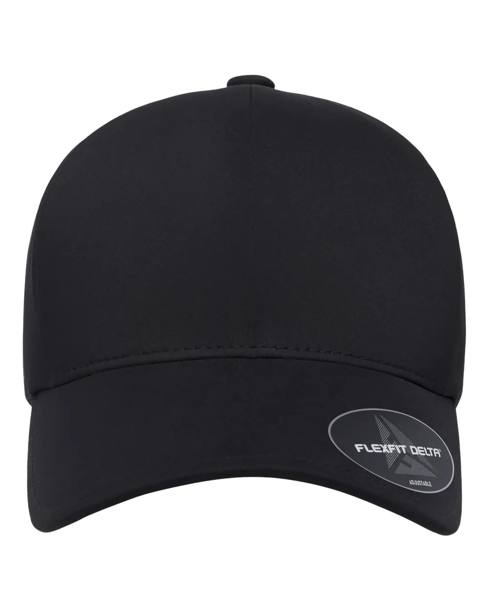Flexfit Delta® Snapback Perforated Cap in Black