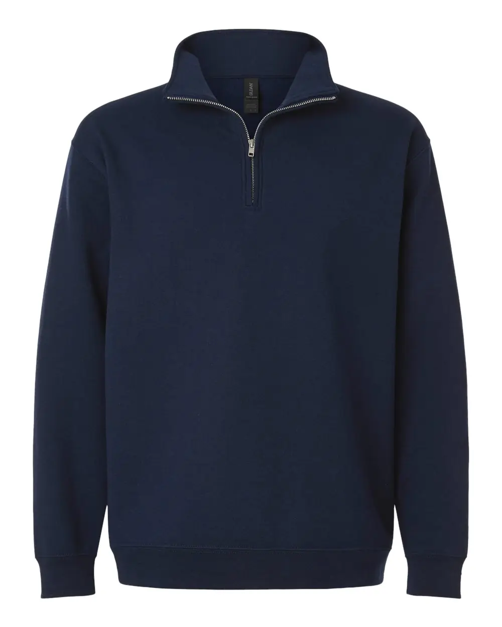 Gildan Unisex Heavy Blend™ Quarter-Zip Sweatshirt in Navy