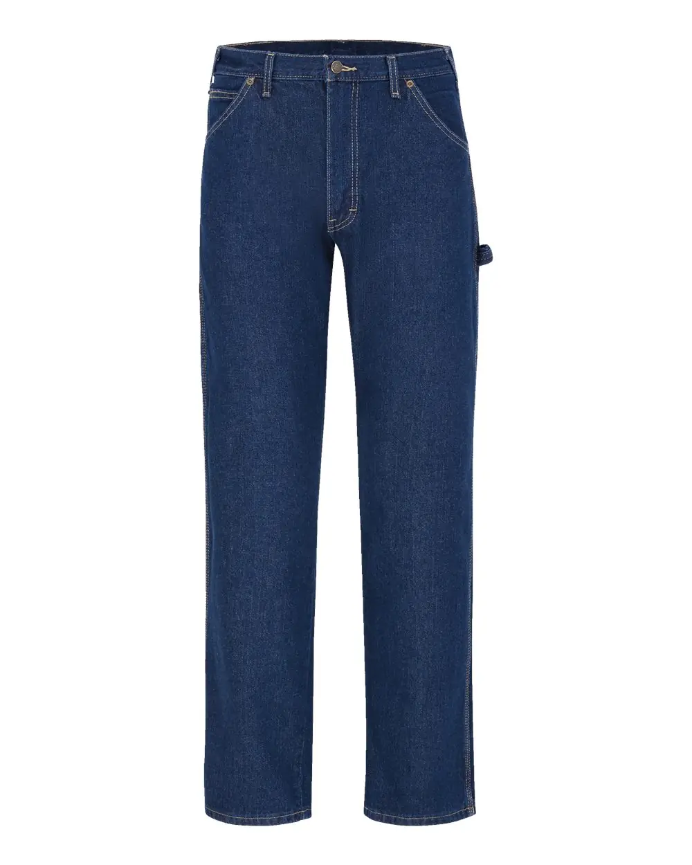 Dickies Men's Carpenter Jeans in Rinsed Indigo Blue - 30I