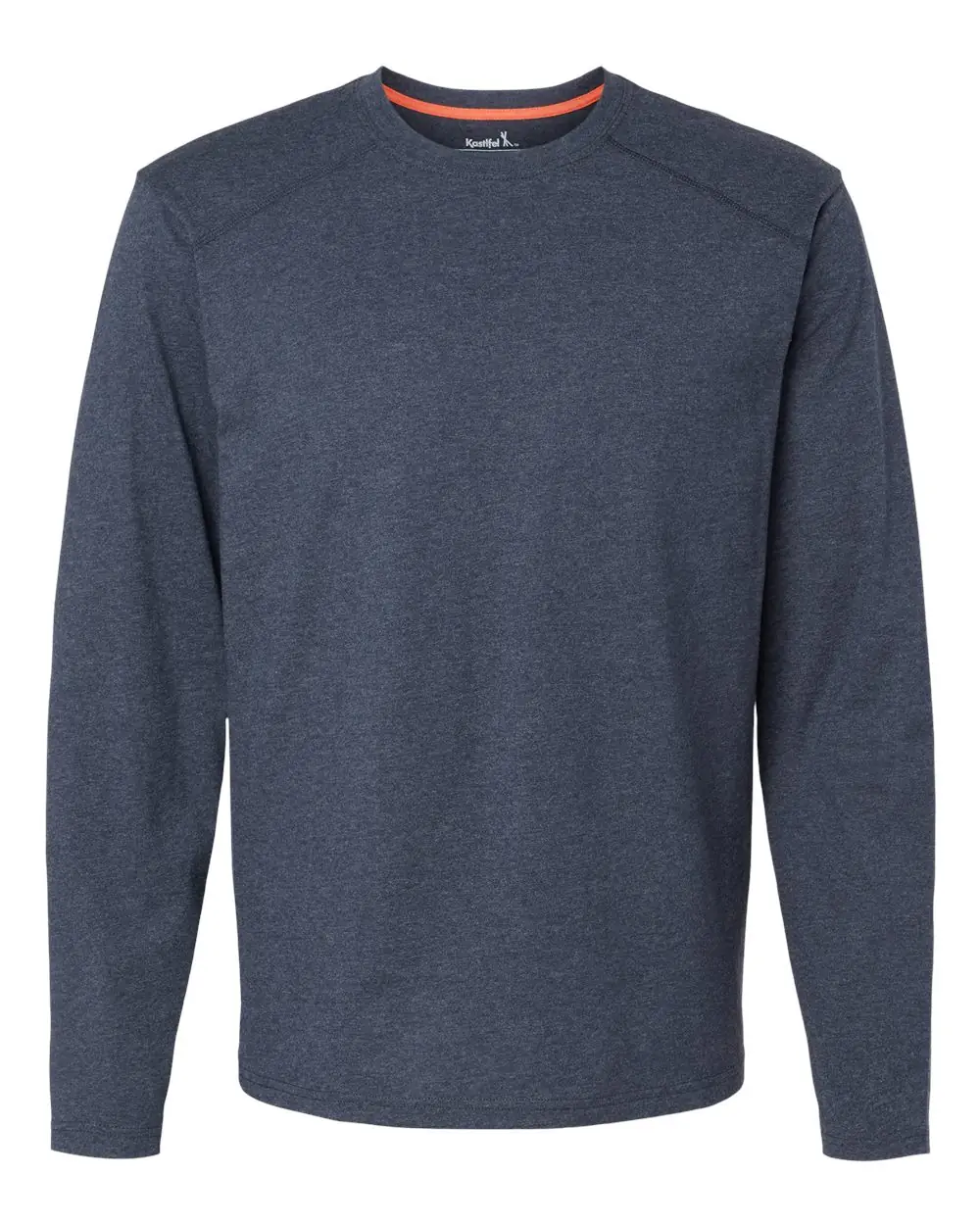Kastlfel Unisex RecycledSoft™ Long Sleeve T-Shirt in Midnight Blue