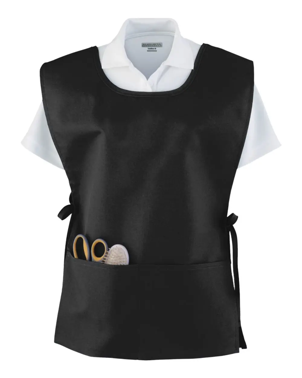 Augusta Sportswear Unisex Apron Smock in Black