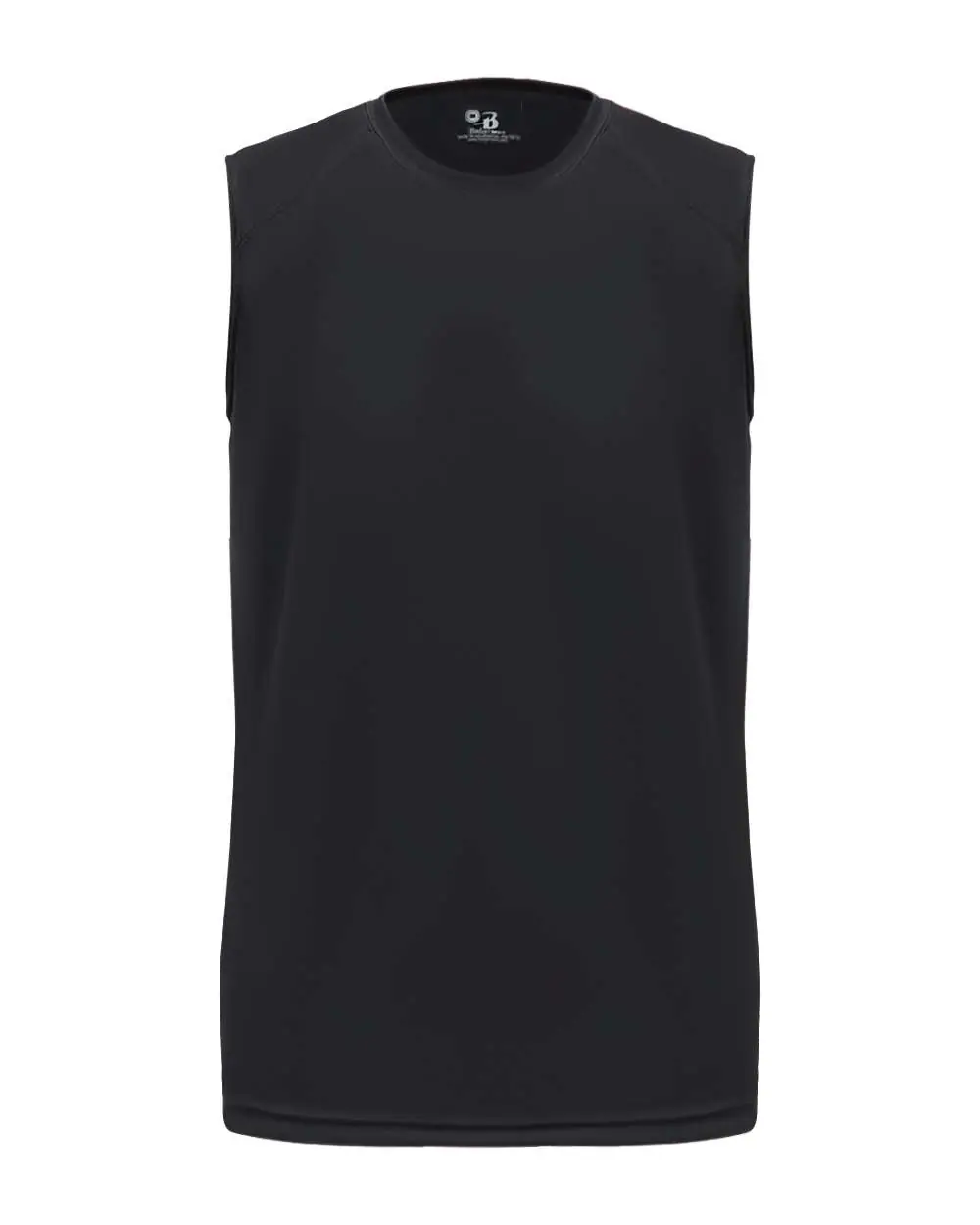Badger Youth B-Core Sleeveless T-Shirt in Black