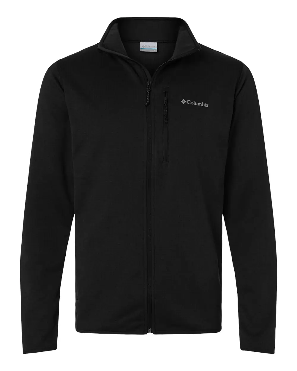 Columbia Men's Essential Hike™ Grid Fleece Full-Zip in Black