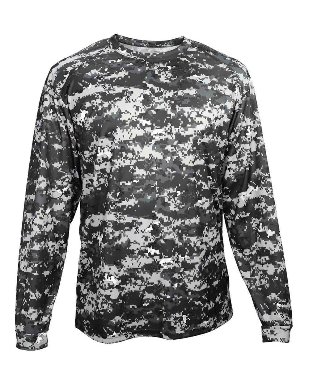 Badger Youth Digital Camo Long Sleeve T-Shirt