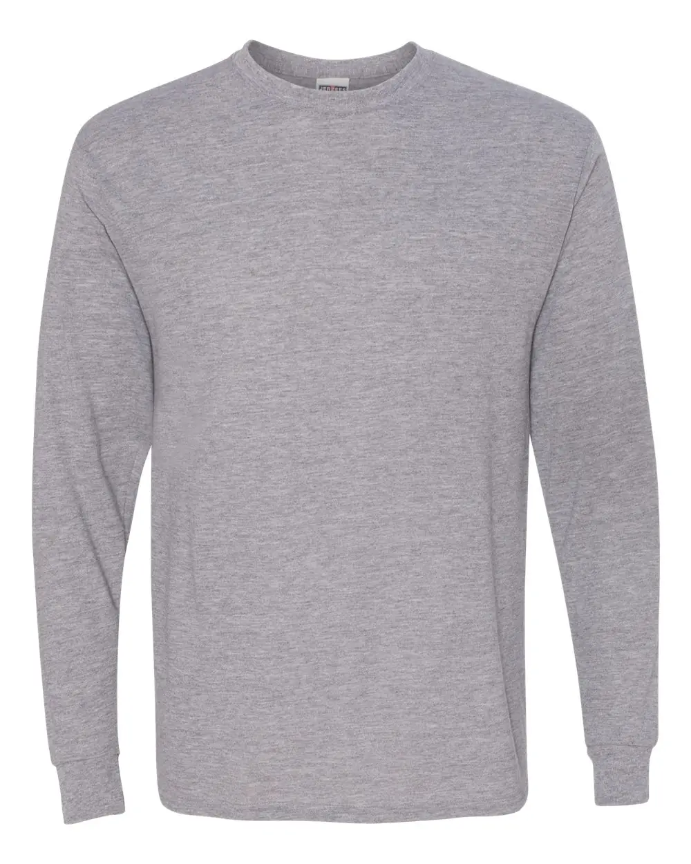 Jerzees Unisex Dri-Power® Performance Long Sleeve T-Shirt in Athletic Heather