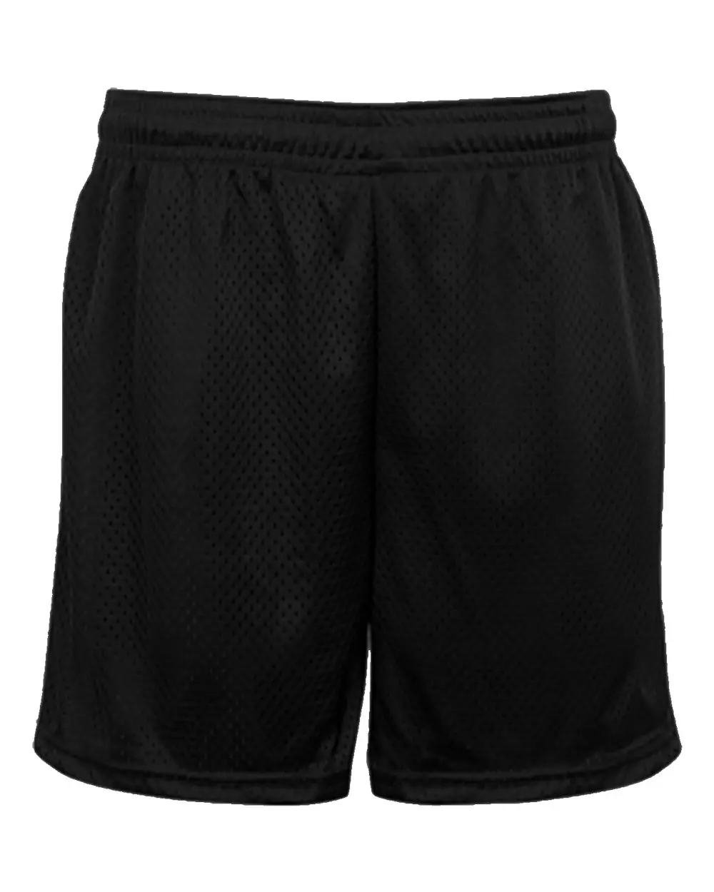 Badger Youth Tricot 4" Mesh Shorts in Black