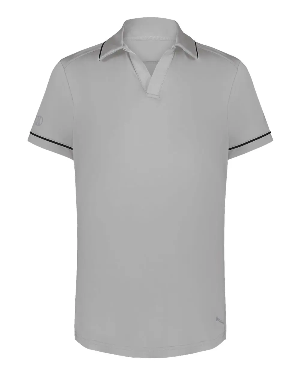 Holloway Women's CoolCore® Polo in Athletic Grey/ Black