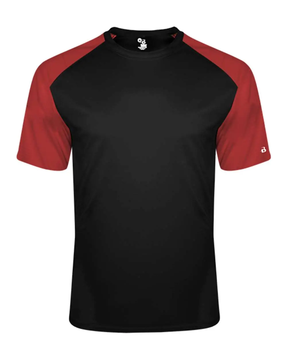Badger Youth Breakout T-Shirt in Black/ Red