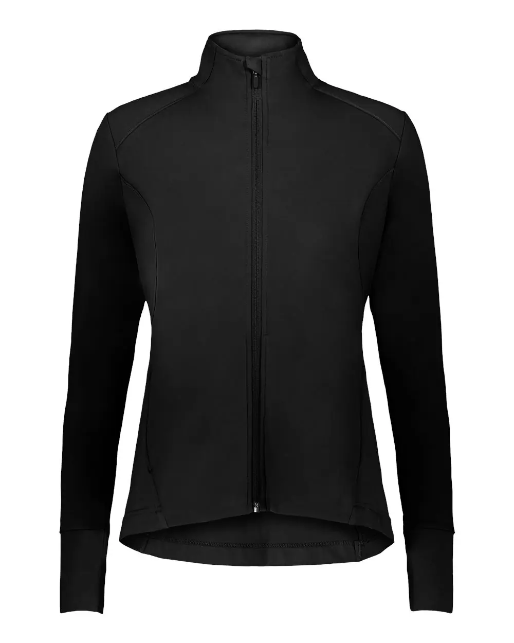 Holloway Girls' Eco Revive­­™ City Flex Full-Zip Jacket in Black