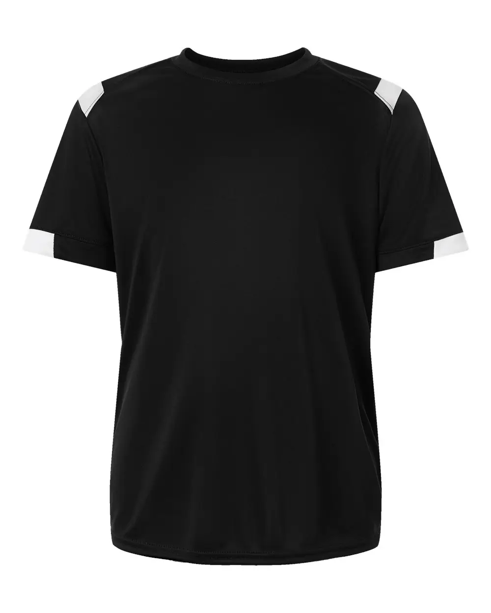 Badger Youth On The Rise T-Shirt in Black/ White