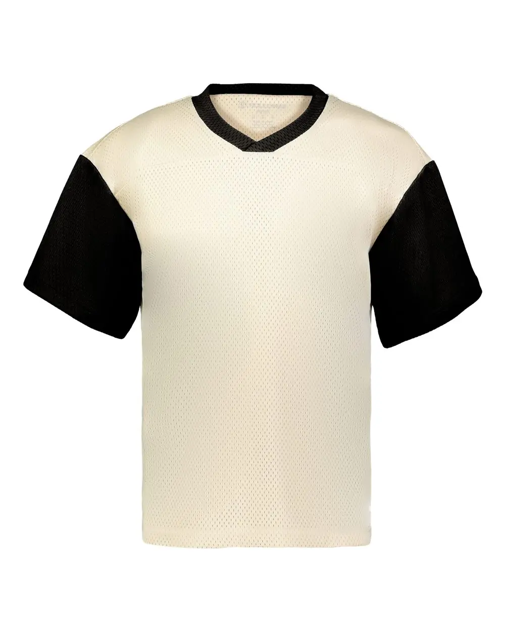 Holloway Unisex Prep Street Fan Jersey in Alabaster/ Black
