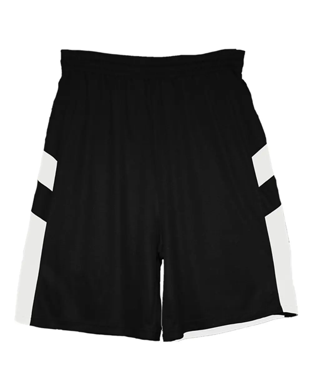 Alleson Athletic Youth B-Pivot Reverisble Shorts in Black/ White