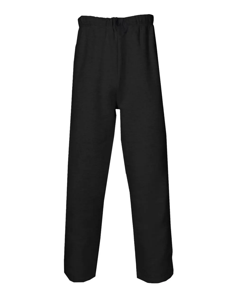 Badger Youth Open-Bottom Sweatpants in Black