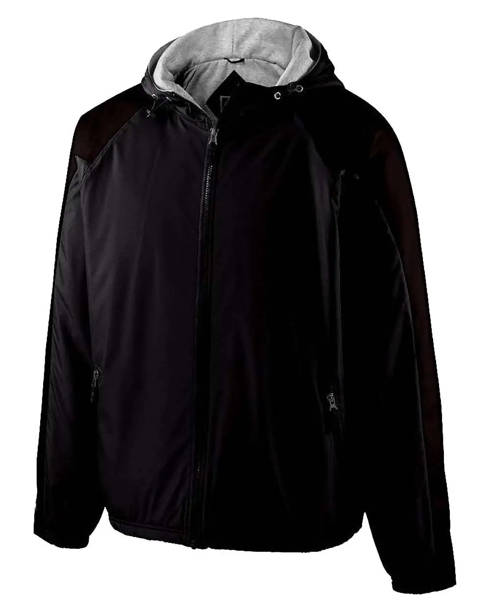 Holloway Men's Homefield Hooded Jacket in Black