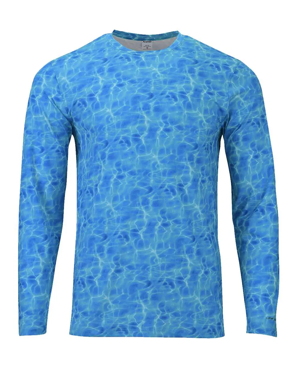 Paragon Men's Belize Sublimated Long Sleeve T-Shirt in Blue Water