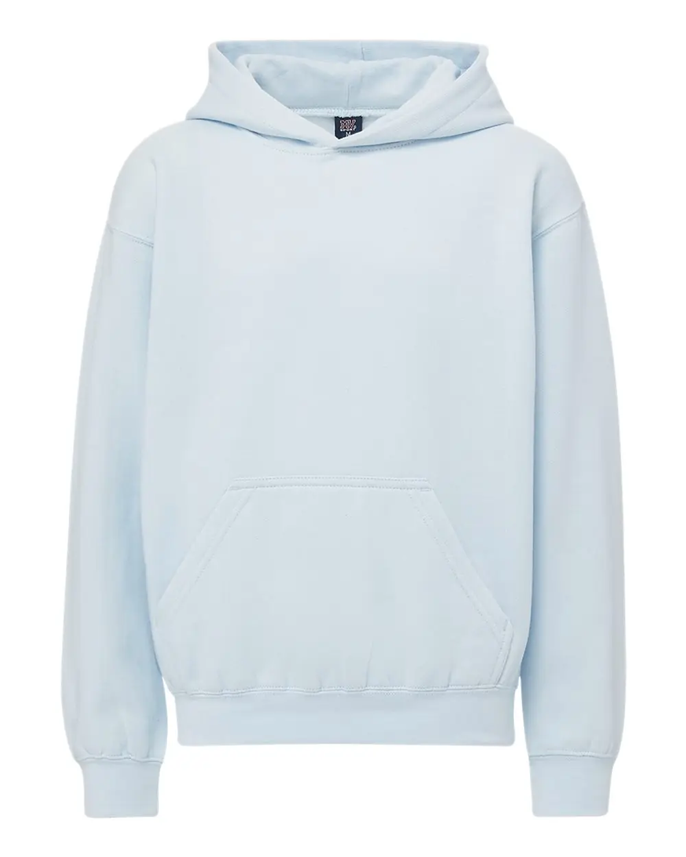 MV Sport Youth Buddy Hooded Sweatshirt in Arctic Blue