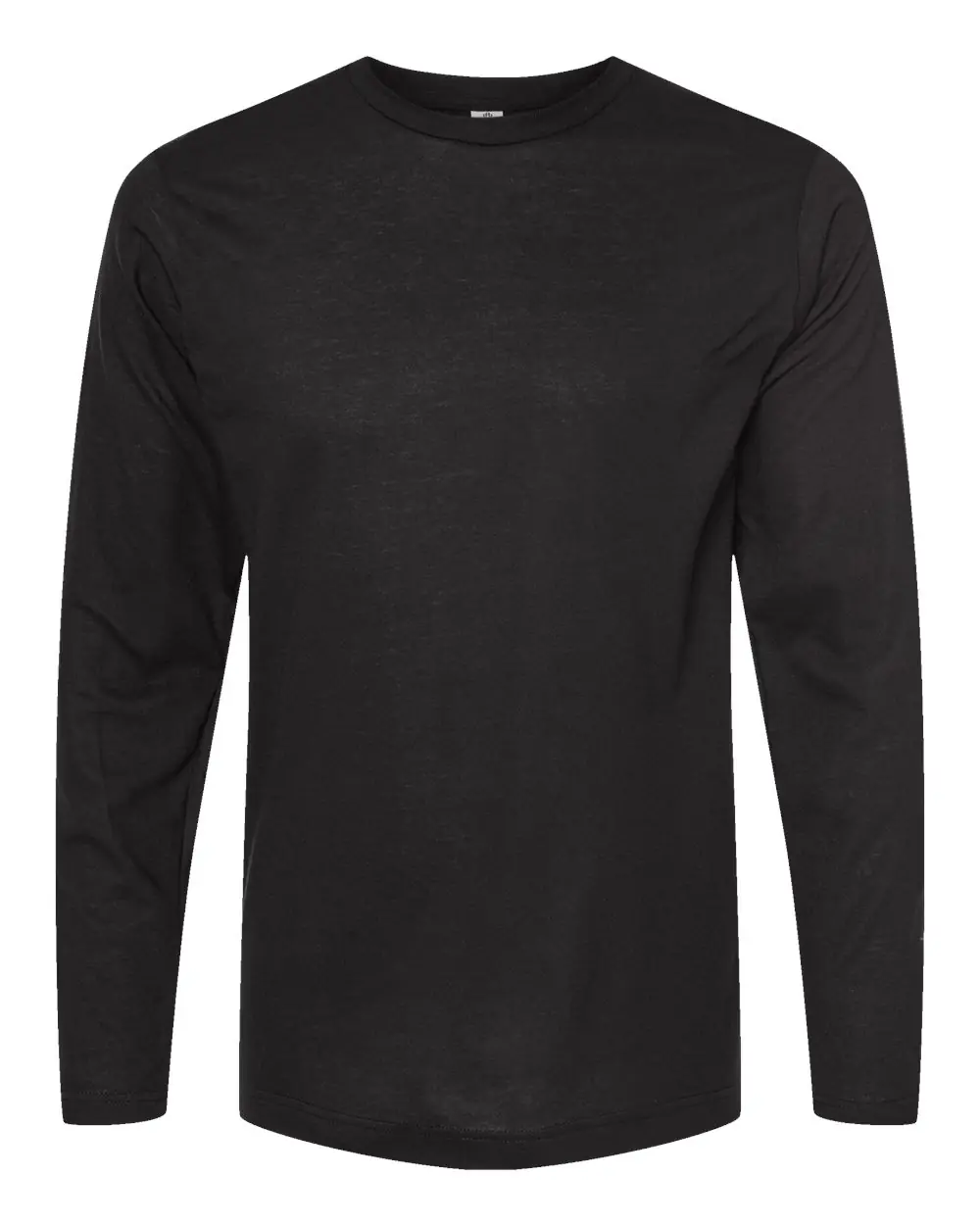 Tultex Unisex Poly-Rich Long Sleeve T-Shirt in Black
