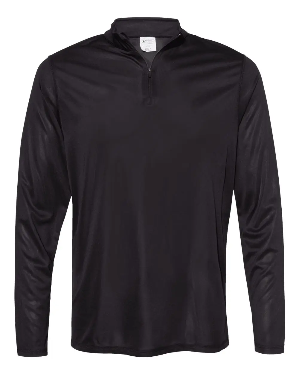 Augusta Sportswear Men's Attain Color Secure® Performance Quarter-Zip Pullover in Black