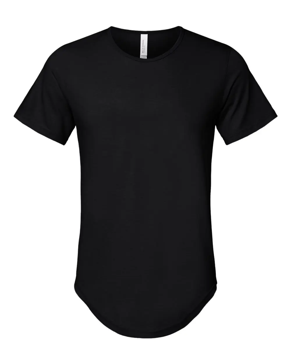 Bella + Canvas Men's Jersey Curved Hem Tee