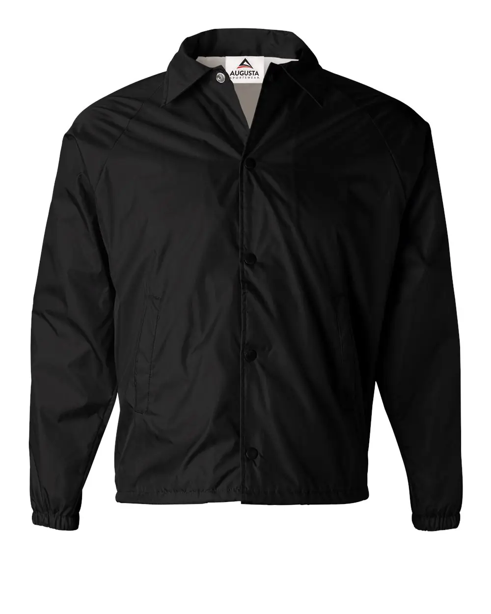 Augusta Sportswear Men's Coach's Jacket in Black