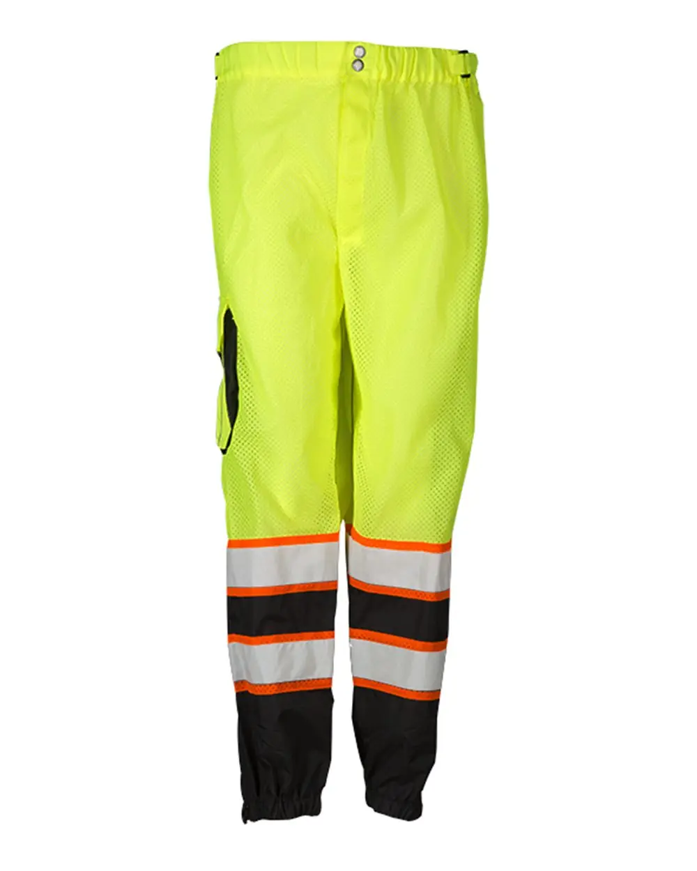 Kishigo Unisex Premium Brilliant Series® Mesh Pants in Lime