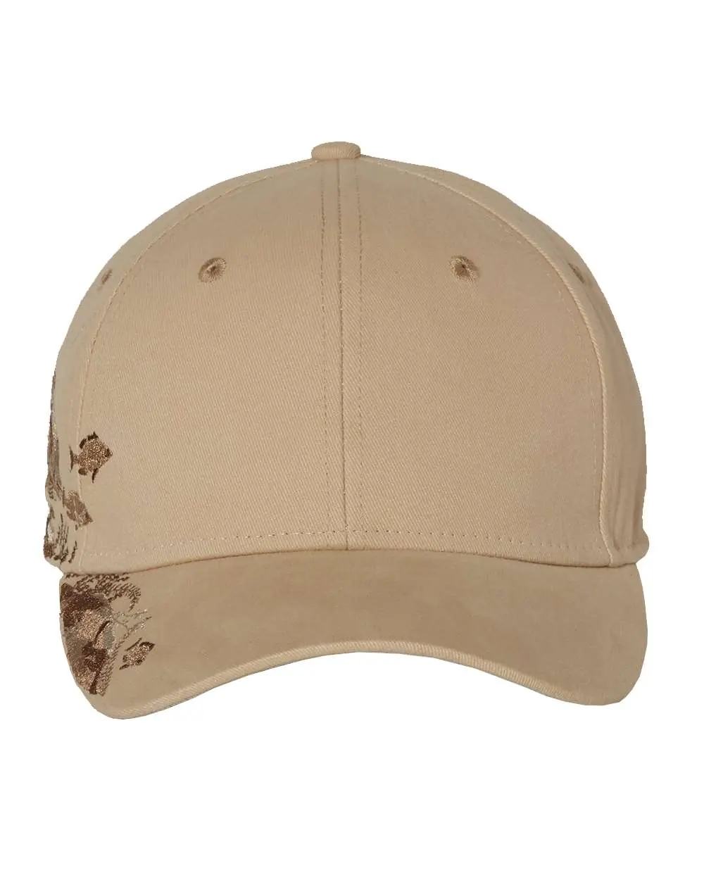 Bayside Women's USA-Made Scoop Neck Cover-Up in Tan