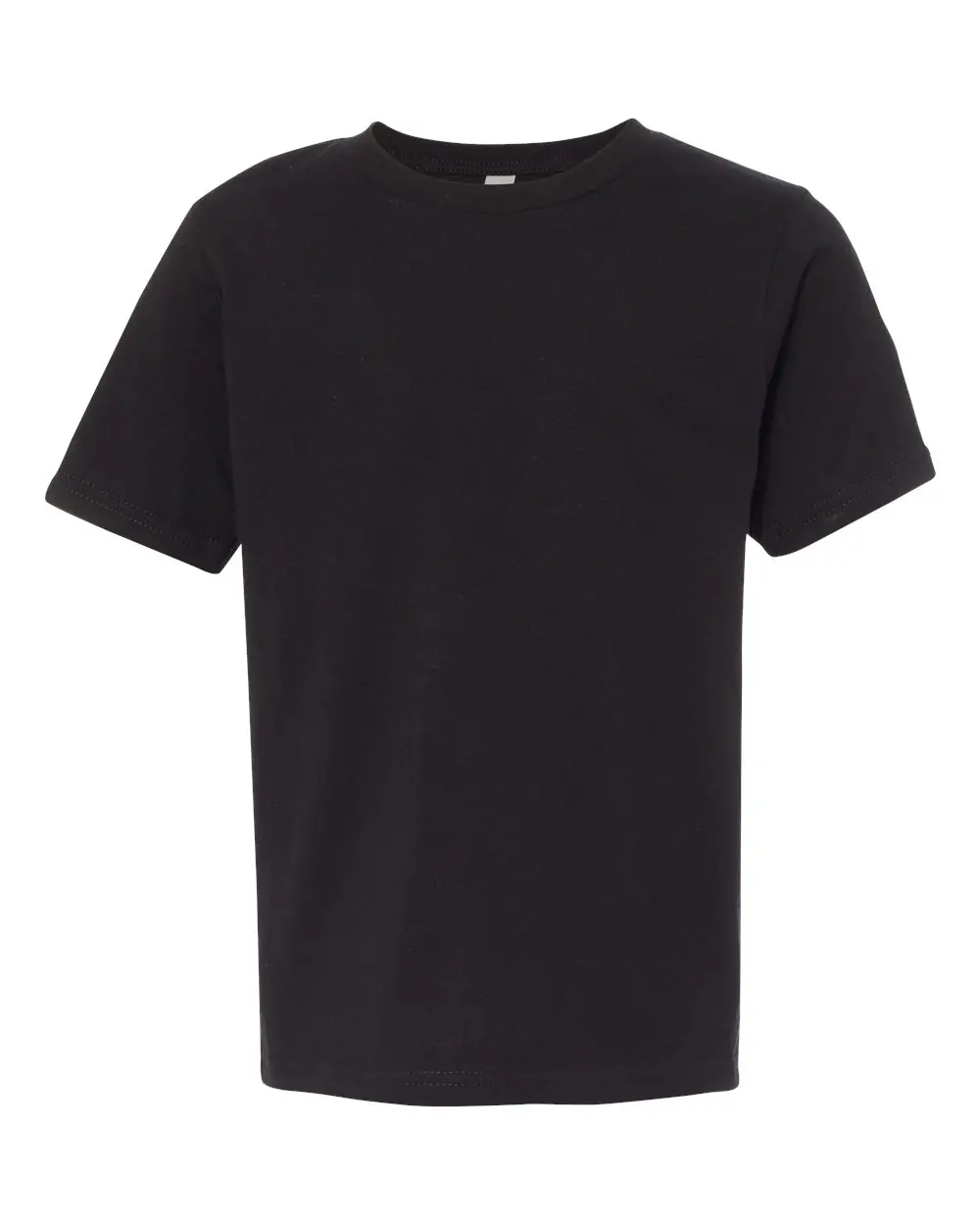 Next Level Apparel Youth Cotton T-Shirt in Black