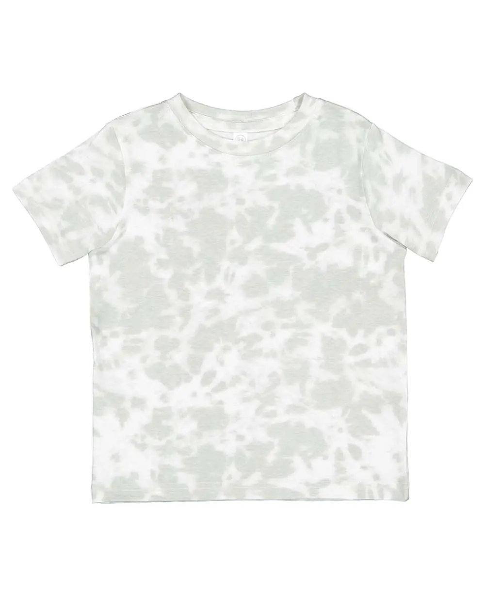 Rabbit Skins Toddler Fine Jersey Tee - Extended Colors in Haze Tie Dye