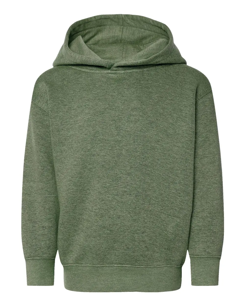 Rabbit Skins Toddler Pullover Fleece Hoodie in Bamboo Blackout