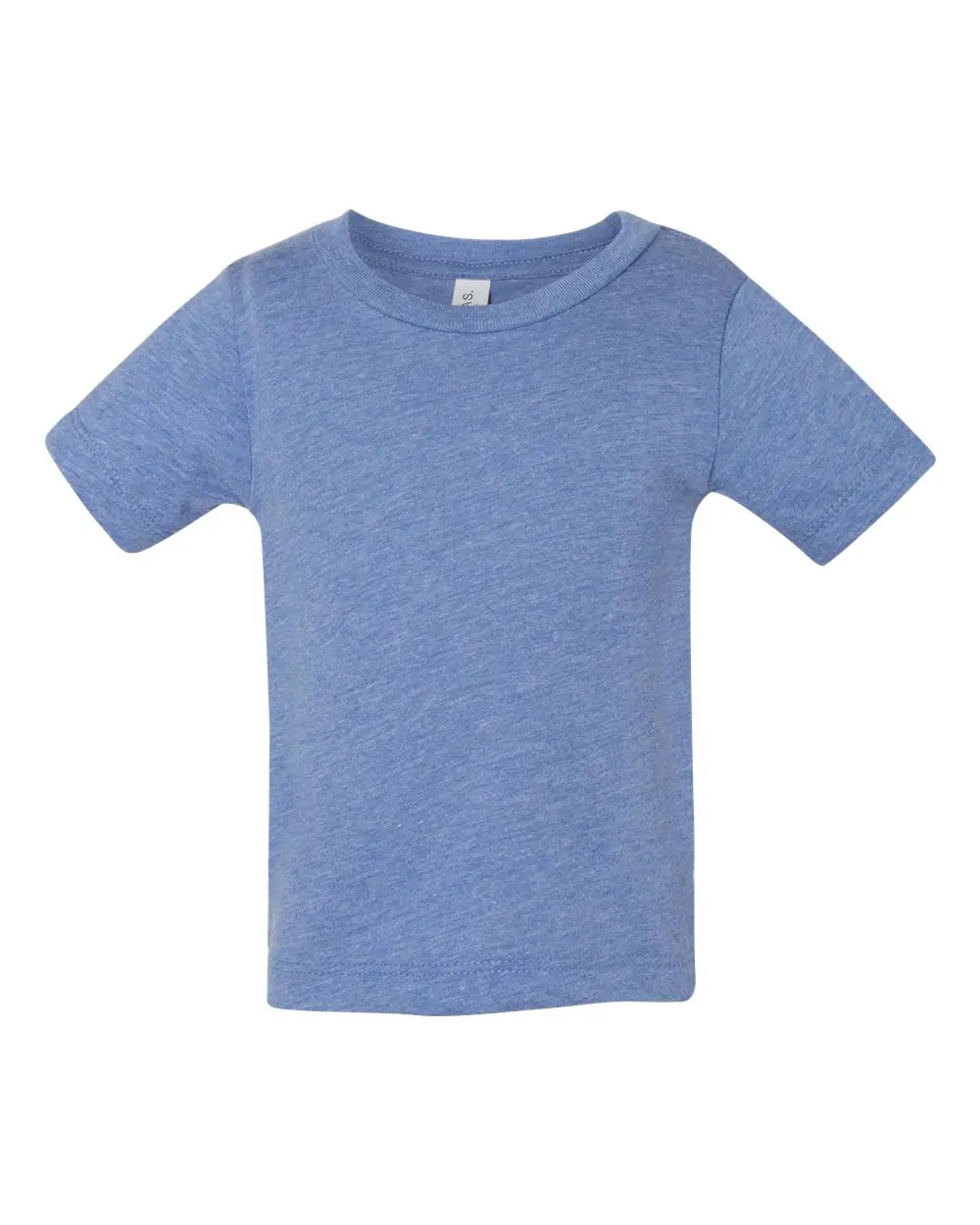 Bella + Canvas Infant Triblend Tee in Blue Triblend