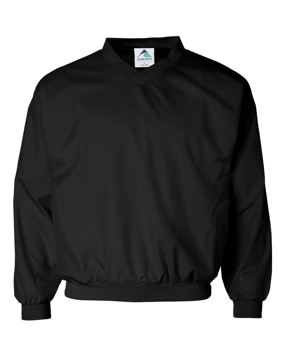 Augusta Sportswear Unisex Micro Poly Windshirt in Black