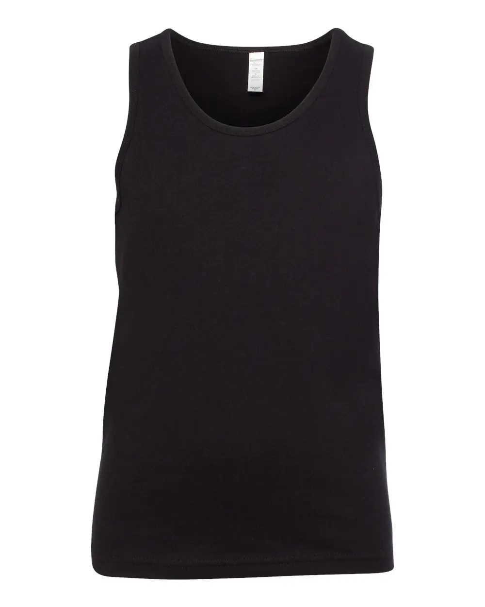 Bella + Canvas Youth Jersey Tank in Black