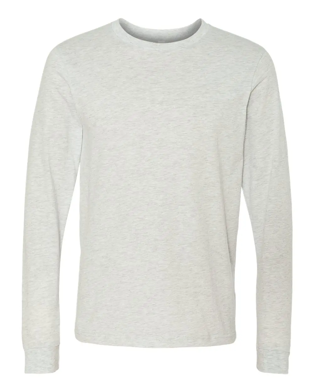 Bella + Canvas Unisex Jersey Long Sleeve Tee in Ash