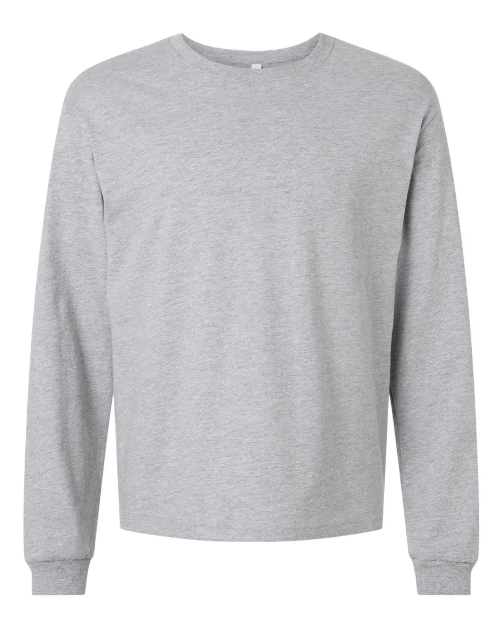 Bella + Canvas 6 oz. Heavyweight Long Sleeve Tee in Athletic Heather