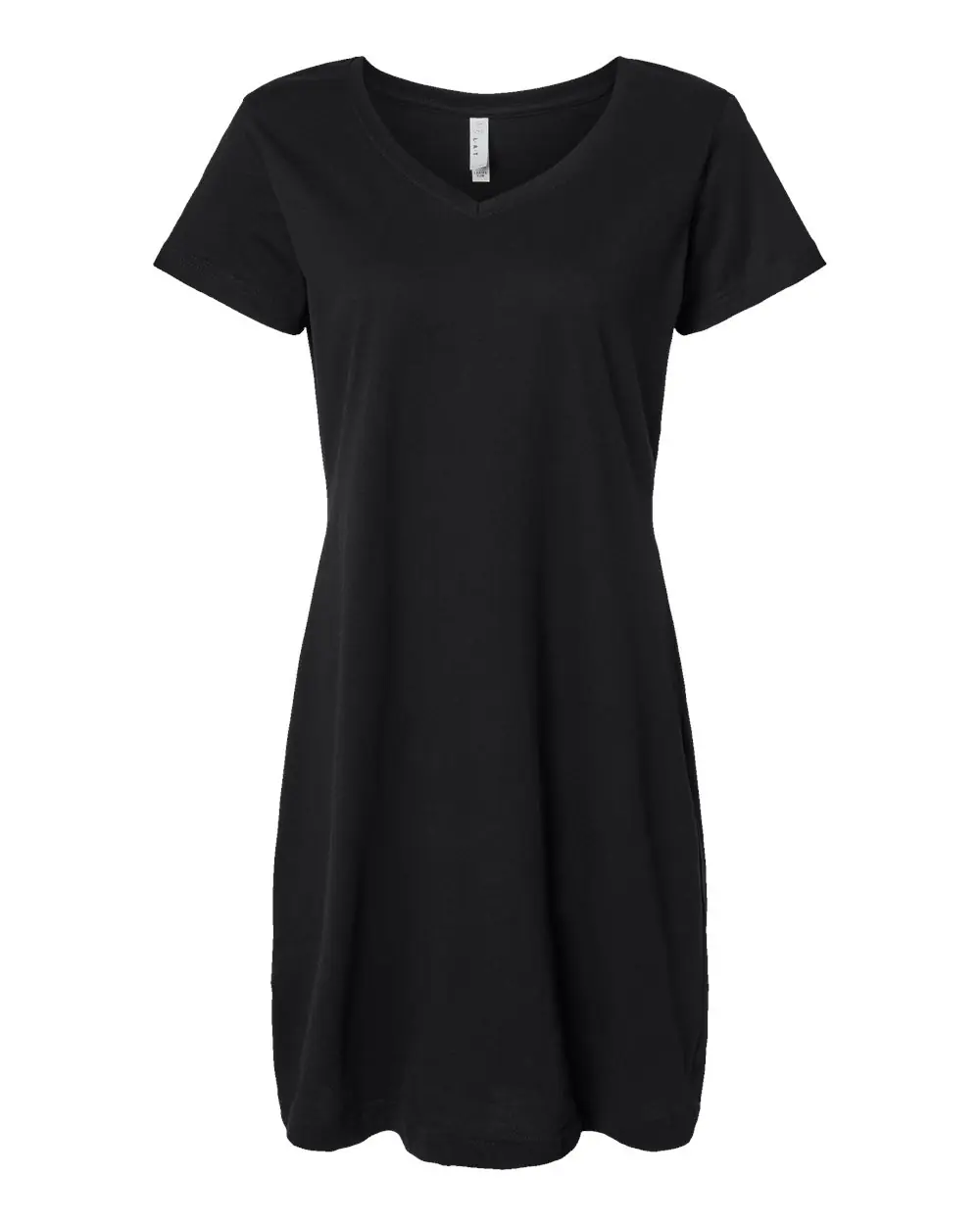 LAT Women's Fine Jersey V-Neck Coverup