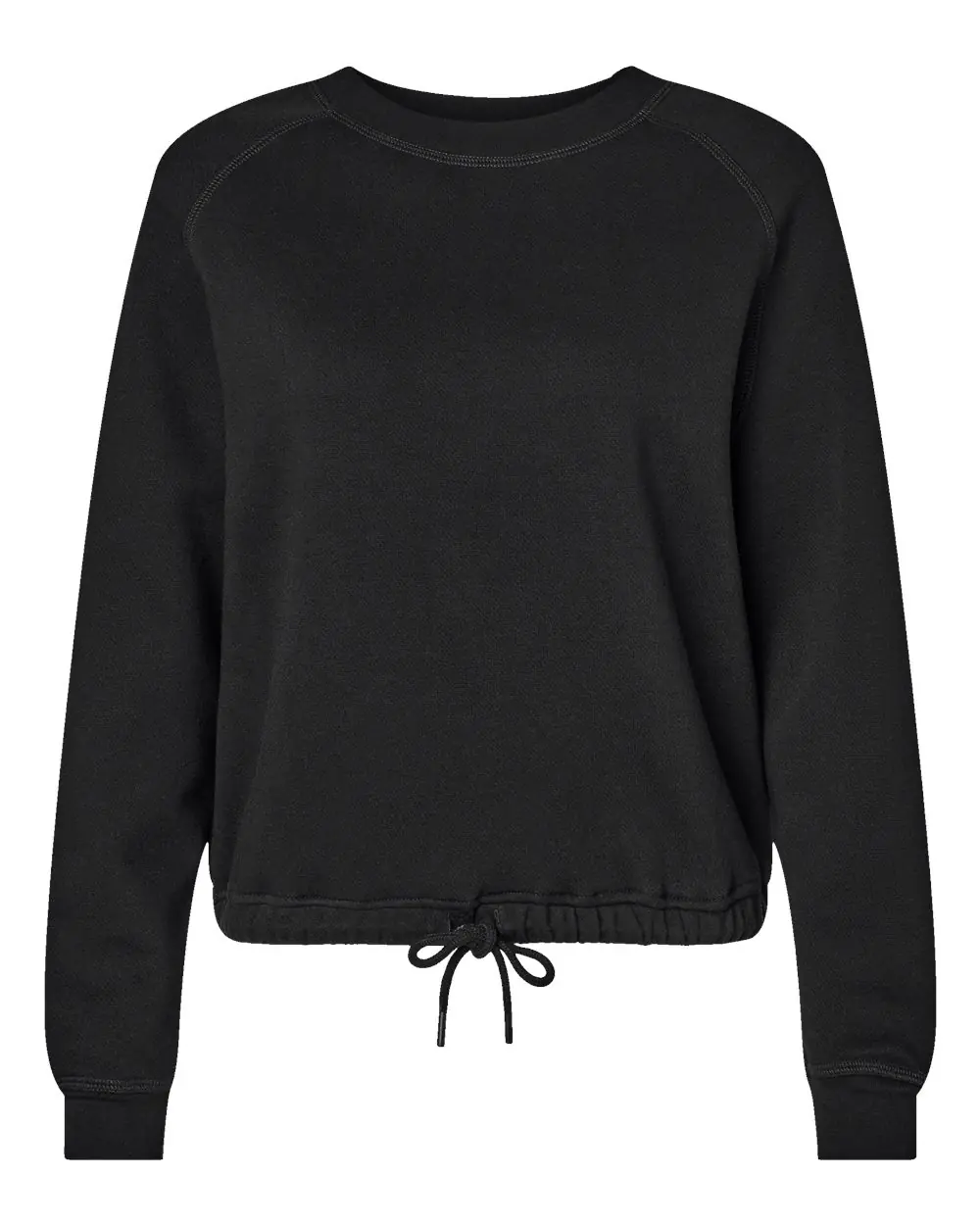 LAT Women's Relaxed 3-End Boxy Fleece Crewneck Sweatshirt