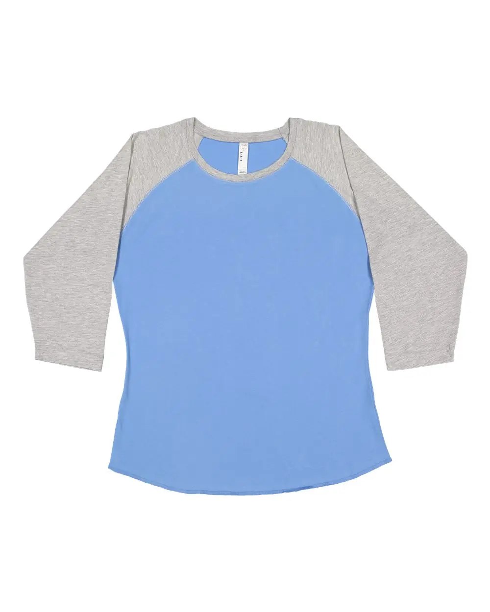 LAT Women's Baseball Fine Jersey Three-Quarter Sleeve Tee