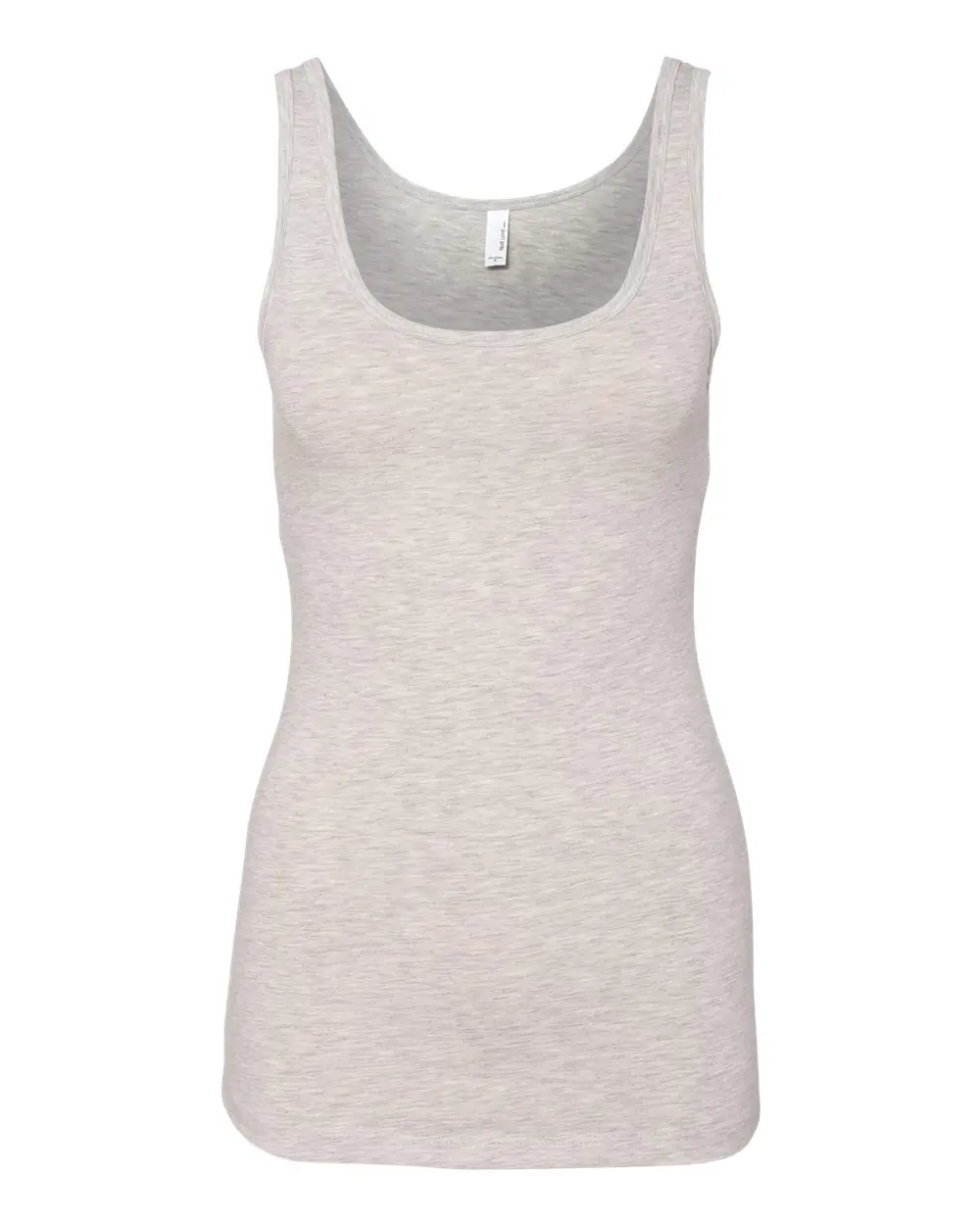 Next Level Apparel Women’s Spandex Jersey Tank in Light Heather Grey