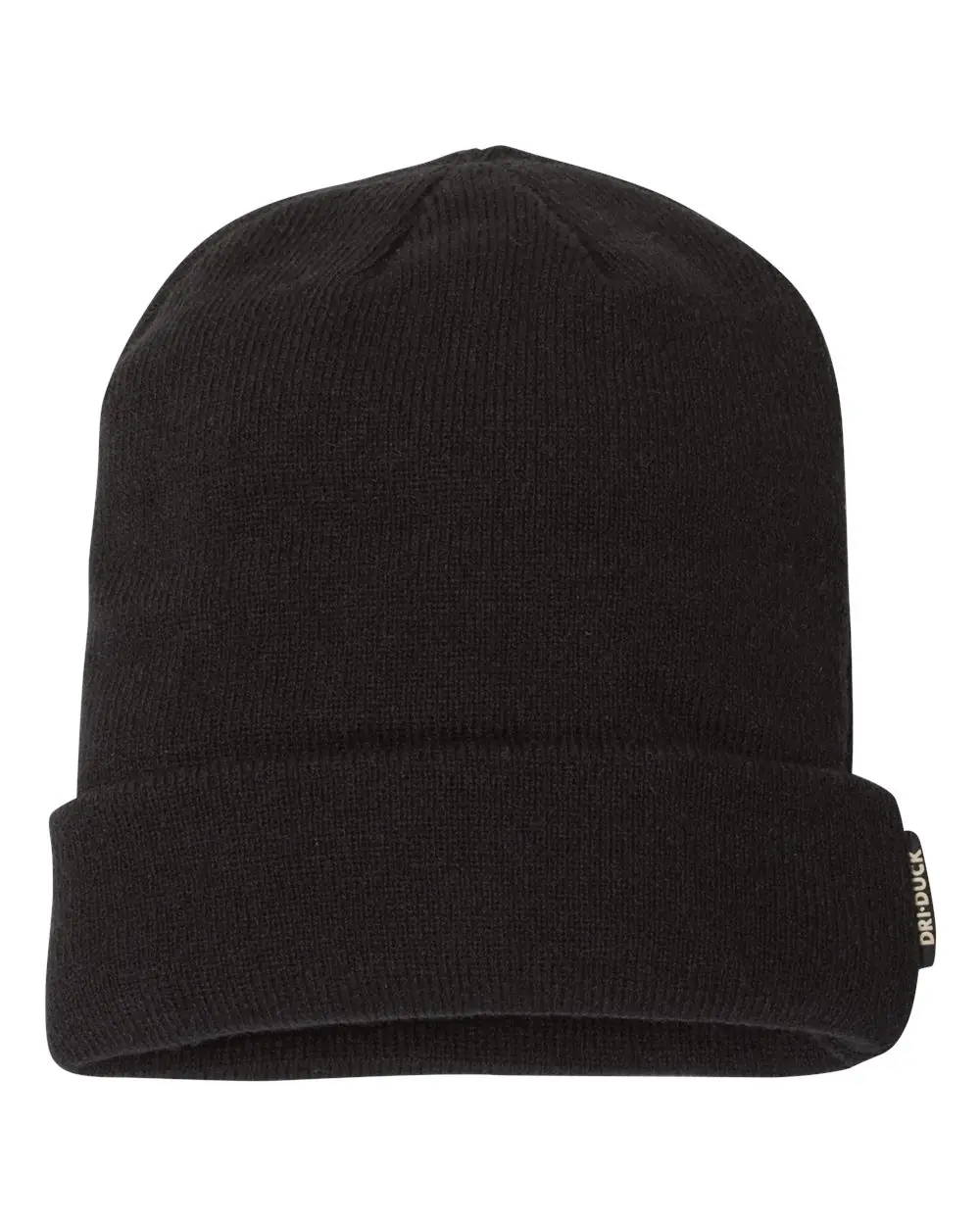 DRI DUCK Basecamp Performance Cuffed Beanie in Black