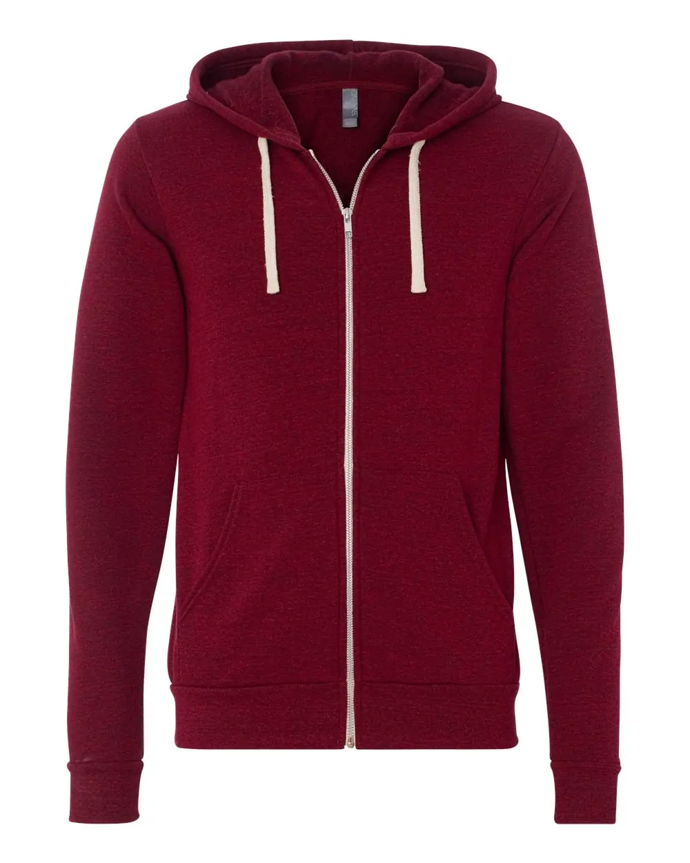 Bella + Canvas Unisex Triblend Sponge Fleece Full-Zip Hoodie Sweatshirt