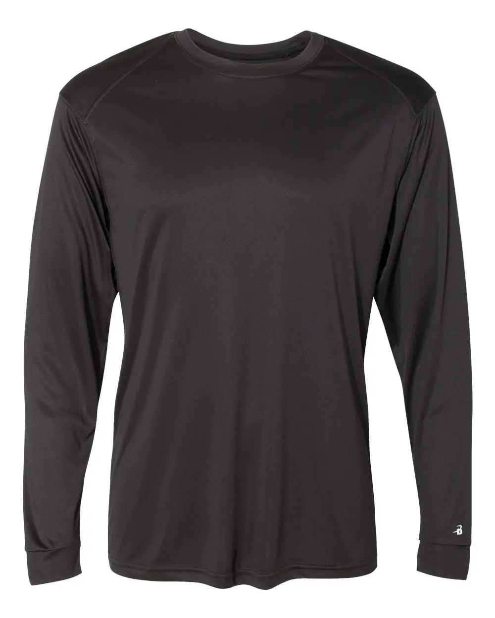 Badger Men's Ultimate SoftLock™ Long Sleeve T-Shirt in Black